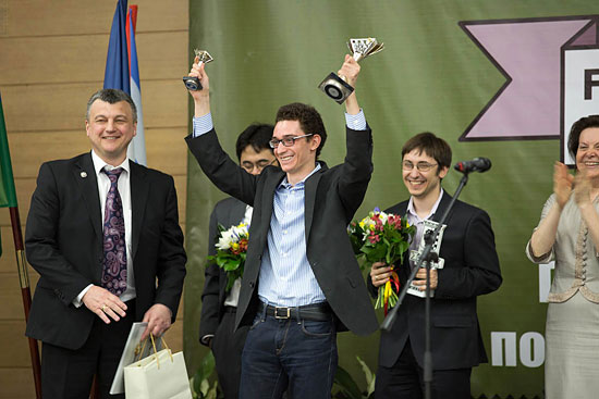Caruana, vencedor del Grand Prix 2014 2015