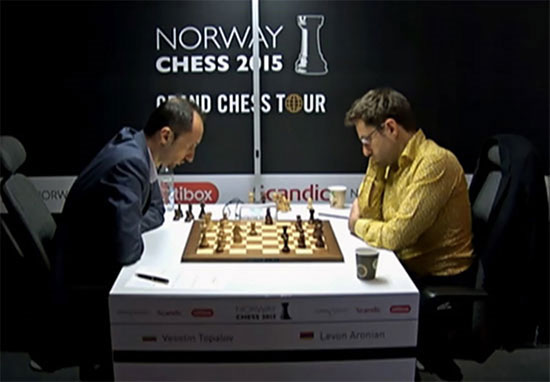 R 4 Topalov derrota a Aronian y se coloca como líder