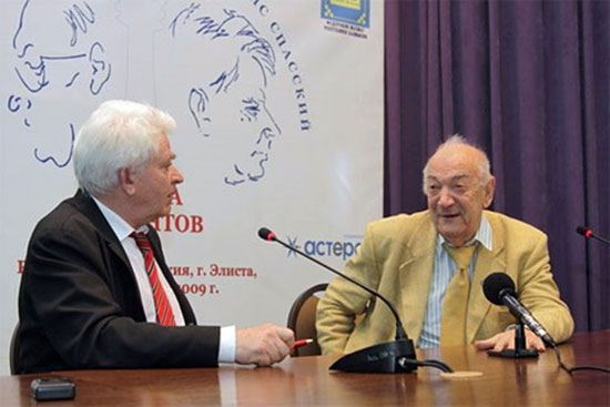 Análisis tras la partida de Spassky y Korchnoi en Elistá 2009