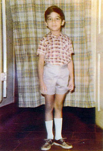 Anand con 6 años