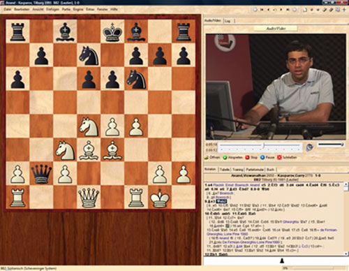 Anand comenta en su DVD su victoria sobre Kasparov en Tilburgo 1991