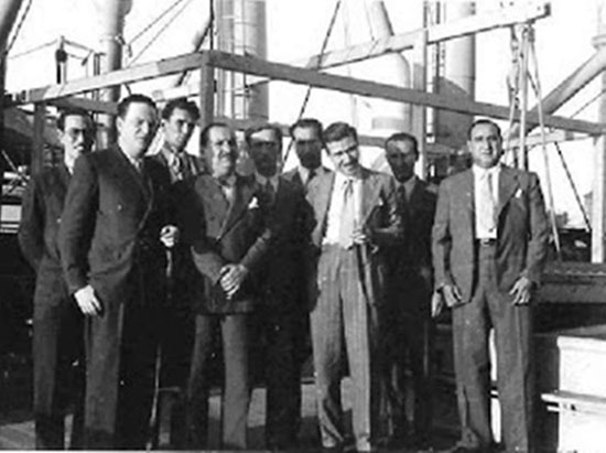 Argentina en el puerto de Barcelona 1935