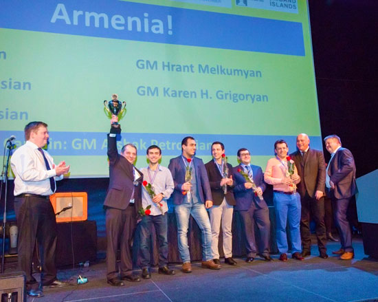 Armenia, medalla de plata