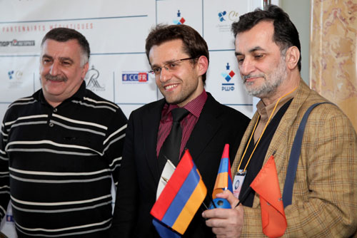 Aronian, un ídolo de Armenia