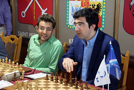 Aronian y kramnik en el mismo equipo