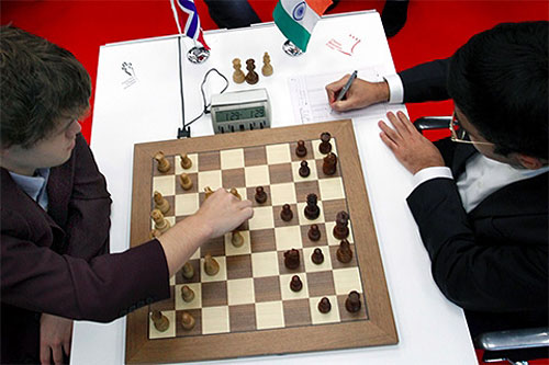 Bilbao R 9 Carlsen juega 7.d4 contra Anand
