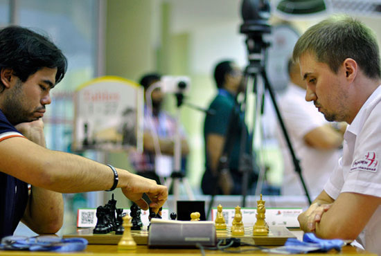 Blitz R 12 El 3º, Nakamura cae ante el sorprendente Sergei Yudin
