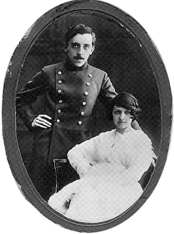 Bohatirchuk y su esposa Olga en 1915 