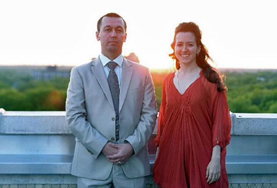 Campeones de EE UU 2014 Gata Kamsky e Irina Krush