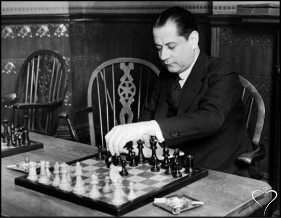 Capablanca en 1931 © Cleveland Public Colection