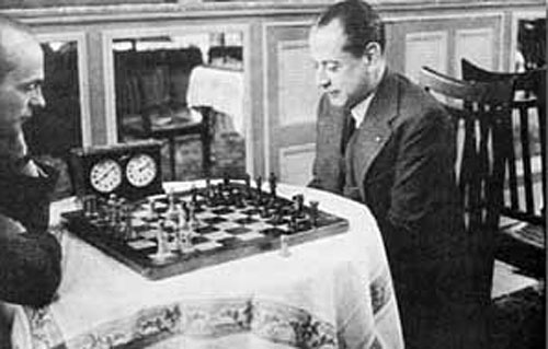 Capablanca en Margate 1935