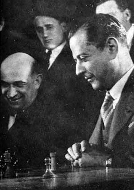 Capablanca en Moscú 1935