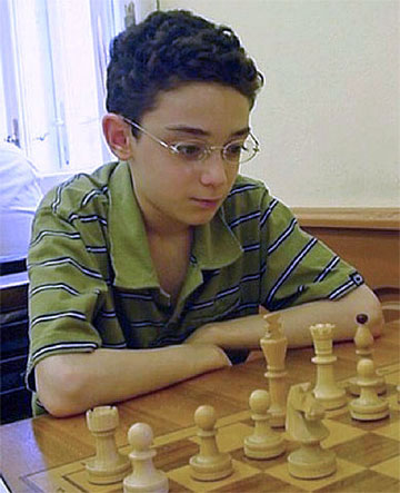 Caruana en 2004 con 11 años