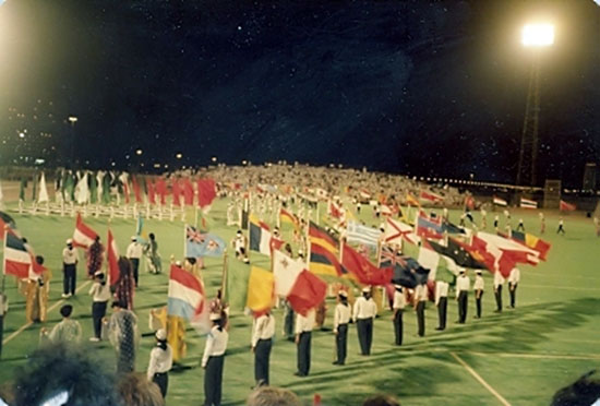 Ceremonia de Apertura Dubai 1986
