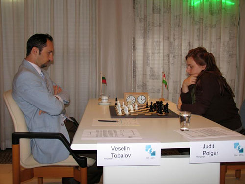 Con Topalov en Hoogeveen 2006