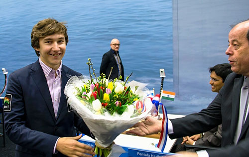 Cumpleaños de Karjakin 