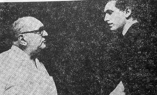 Czerniak y Fischer del libro Ad Ha'ragli Ha'acharon, (Luchando hasta el último peón), de Yochanan Afek y Horatio Volman