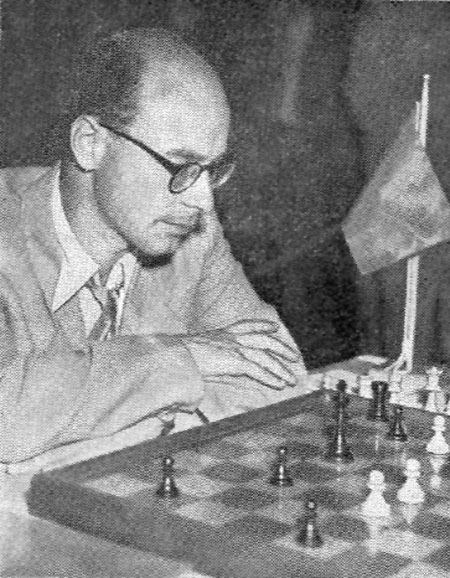 David Bronstein, Zurich 1953 © www.zurich-cc.com