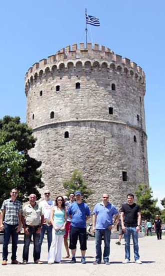 Día libre junto a la Torre de Salónica del siglo XVI. 2013