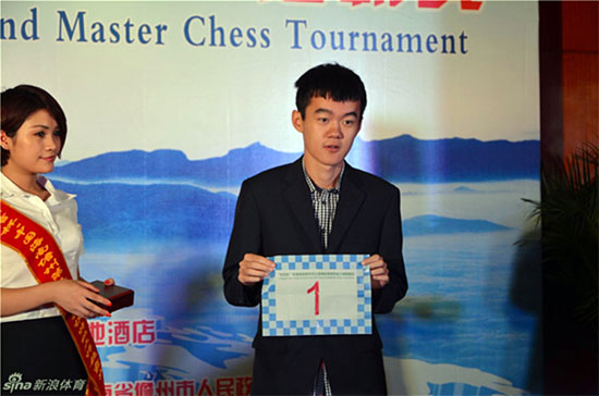Ding Liren 1 en el sorteo y 1 al final 