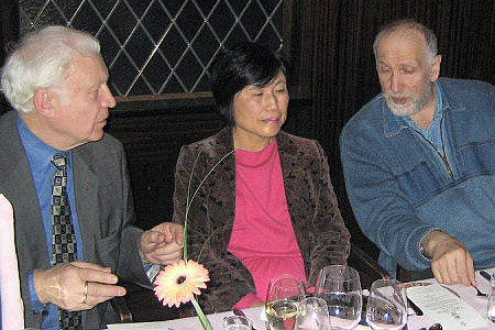Einar S. Einarsson Miyoko y Fischer en 2005