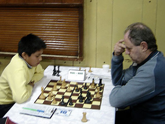 El peruano Jorge Cori Tello contra Szmetan en 2007