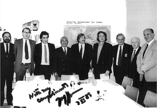 Encuentro FIDE GMA en Bruselas, febrero de 1987