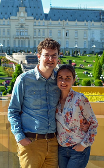 Erwin y Alina l'Ami en Iasi