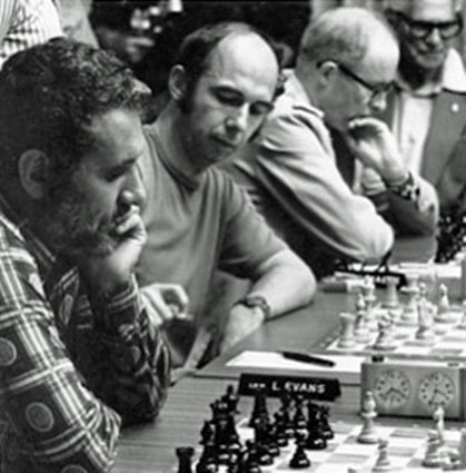 Evans Kavalek y Byrne en Haifa 1976