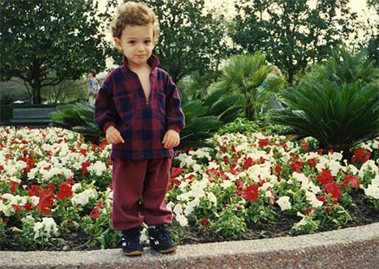 Fabiano Caruana con 3 años