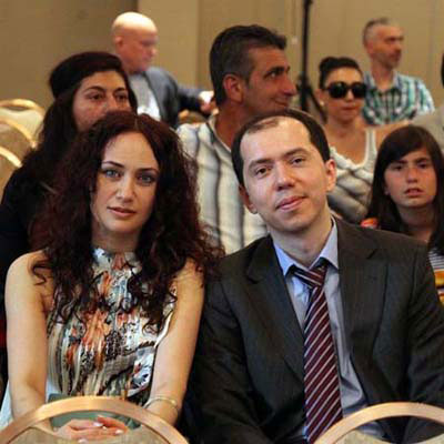 Firuza y Rustan Kasimdzhanov. Salonica 2013