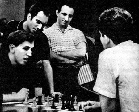 Fischer, Tal, Polugaevsky y Spassky en la Olimpiada de La Habana 1966
