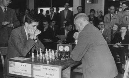 Fischer vs Najdorf. Leipzig 1960