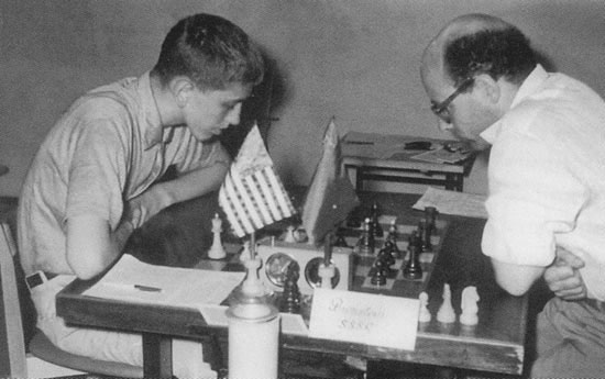 Fischer y Bronstein, Portoroz 1958