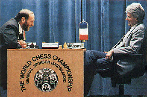 Fischer y Spassky en Montenegro 1992