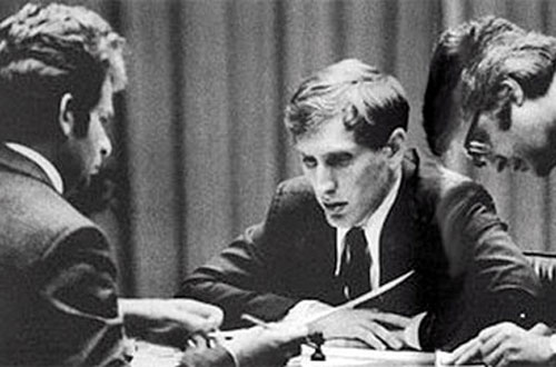Fischer y Spassky en Reikiavik 1972