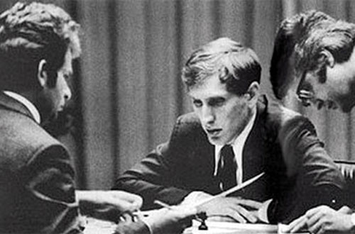 Fischer y Spassky en Reikiavik 1972