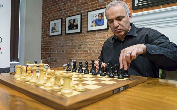 Garry Kasparov en San Luis 2016