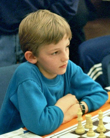 Grischuk en el mundial sub 10 en Duisburg 1992