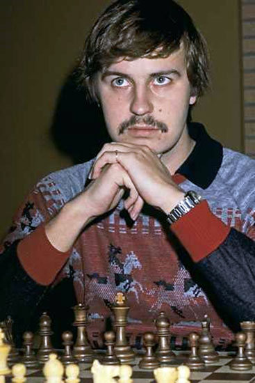 John Van der Wiel en febrero de 1982