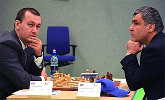 Kamsky e Ivanchuk en 2012 