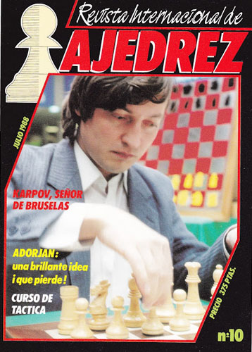 Karpov gana en Bruselas 1988