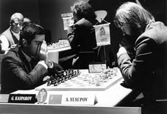 Kasparov Yusupov en 1988