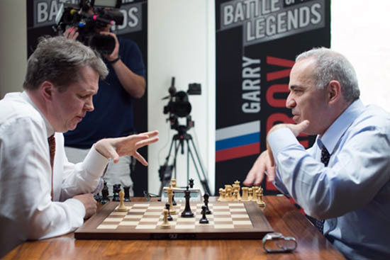 Kasparov vs Short, San Luis 2015