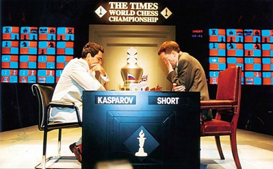 Kasparov vs Short Londres 1993