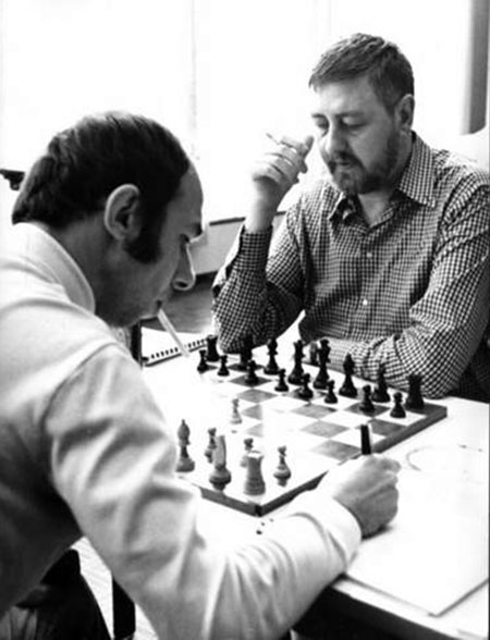 Kavalek y Donner en Amsterdam 1973