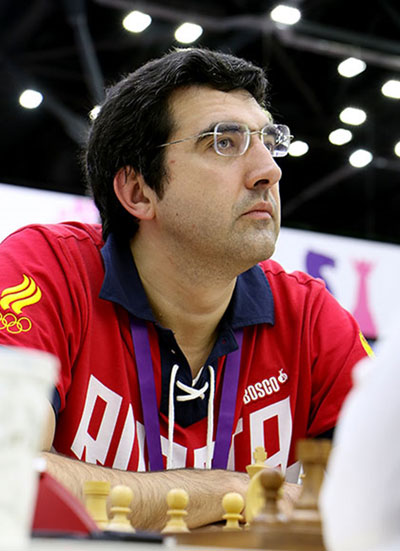 Kramnik en Bakú 2016 © Eteri Kublashvili