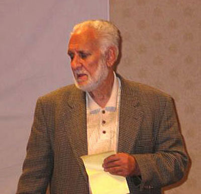 Larry Evans en Las Vegas 2008 © Rusty Miller