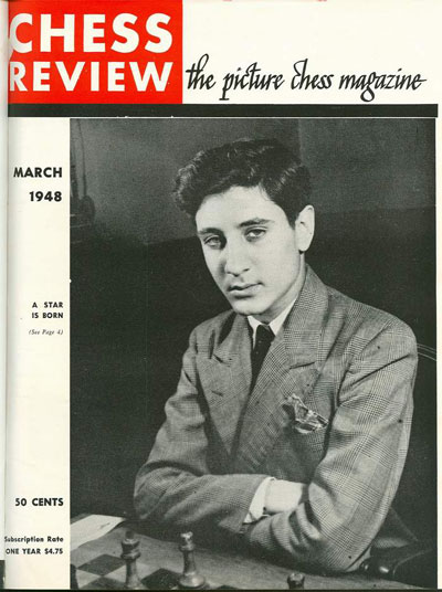 Larry Evans Chess Review Marzo de 1948