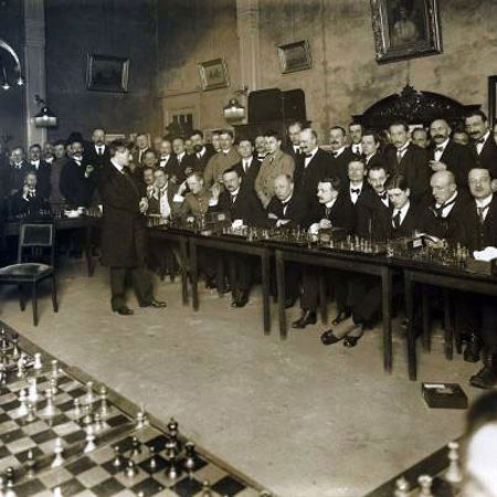 Lasker en Holanda en 1920